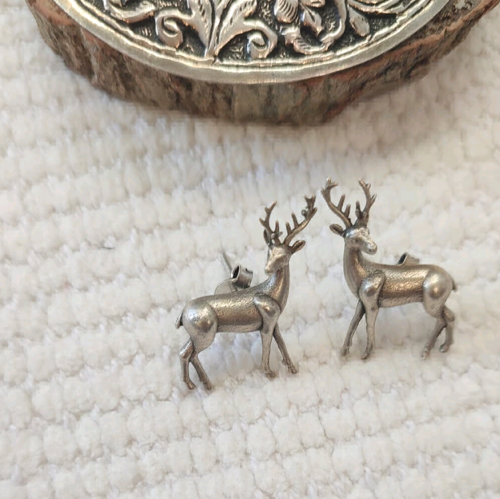 Kaara Reindeer Earrings